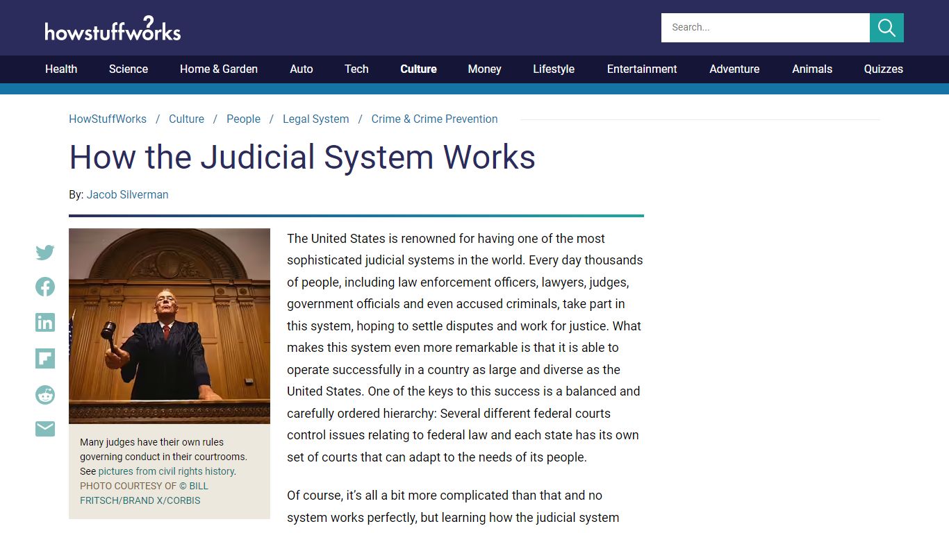 How the Judicial System Works | HowStuffWorks