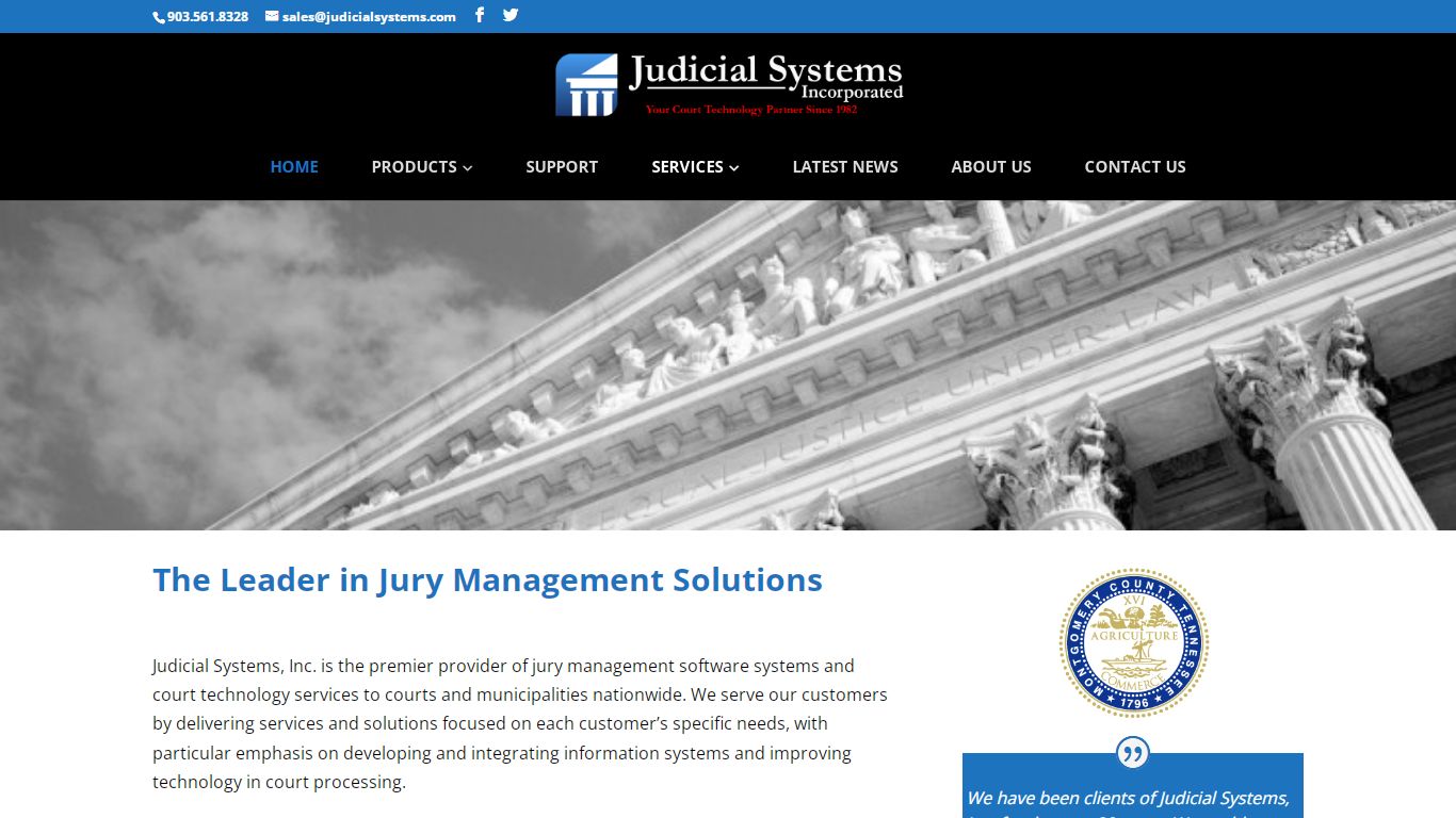 Jury Management System Solutions - Judicial Systems, Inc.